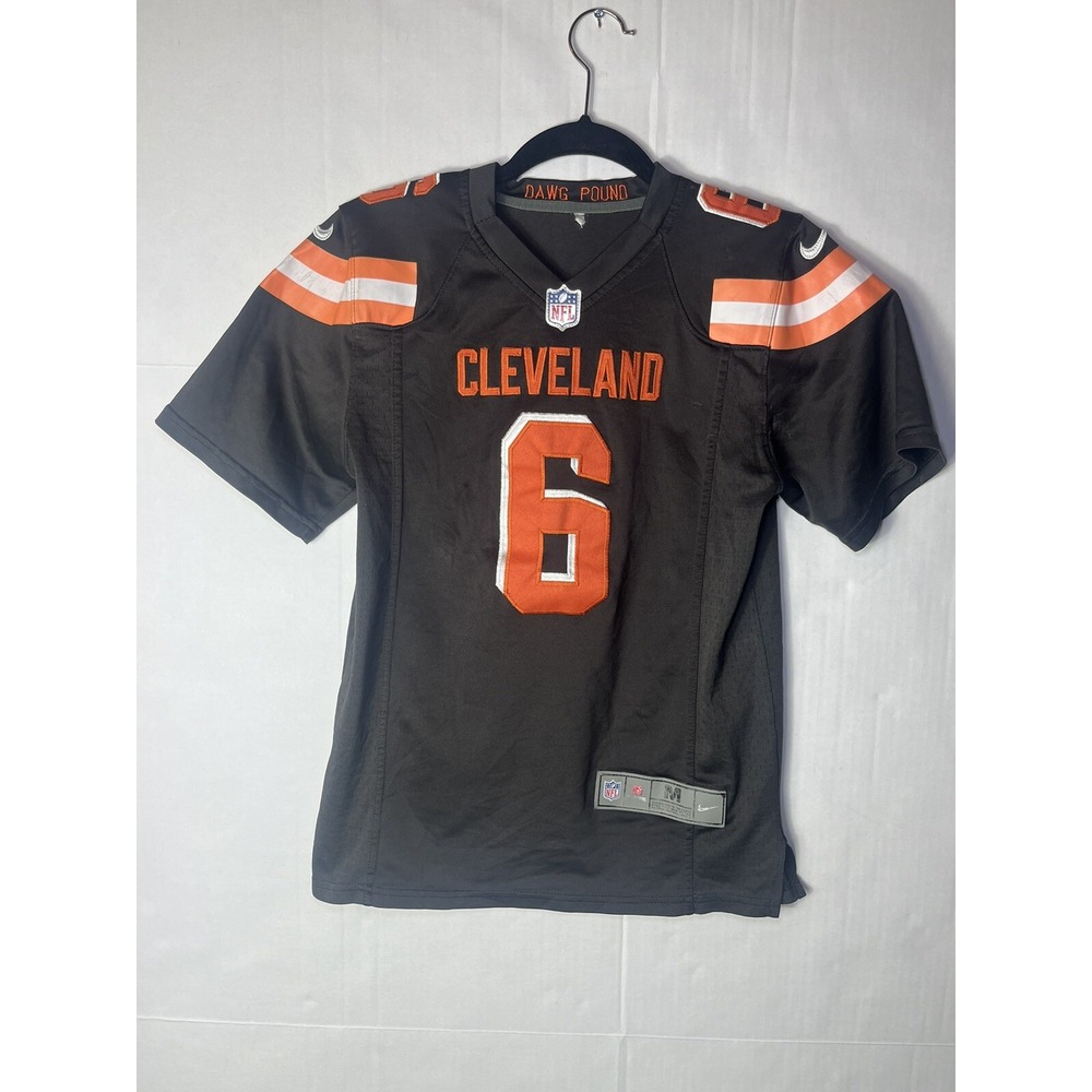 Nike Baker Mayfield #6 On Field Jersey Size Young Medium Cleveland Browns
